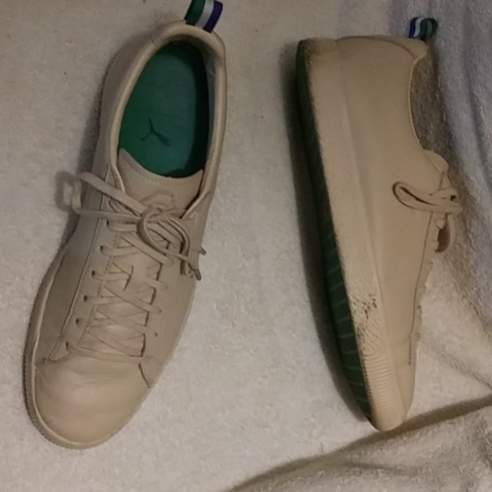 Puma Clyde Big Sean US 12 Natural Vachetta